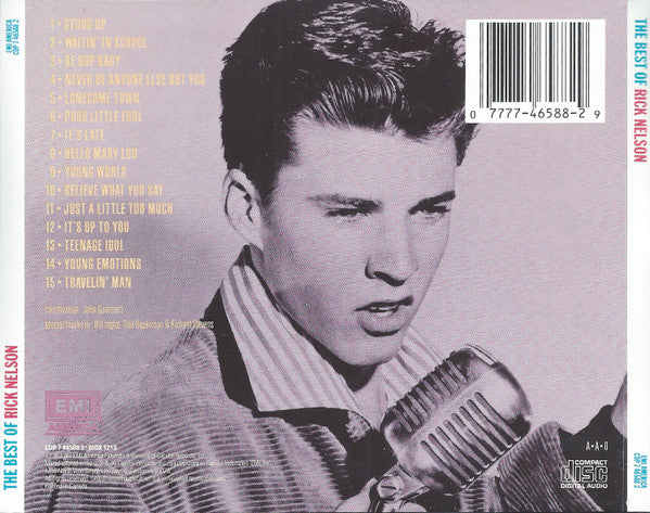 Ricky Nelson (2) : The Best Of Rick Nelson (CD, Comp)