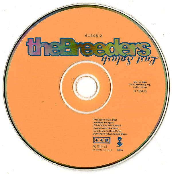 The Breeders : Last Splash (CD, Album, Club, SRC)