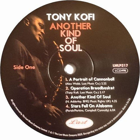 Tony Kofi : Another Kind Of Soul (LP, Album)