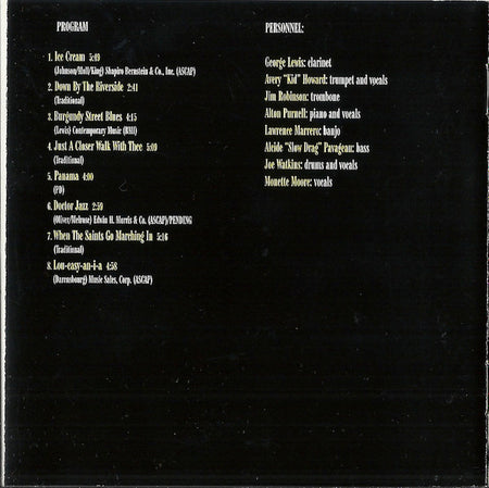 George Lewis (2) : Jazz Funeral In New Orleans (CD, Album, RE, RM)