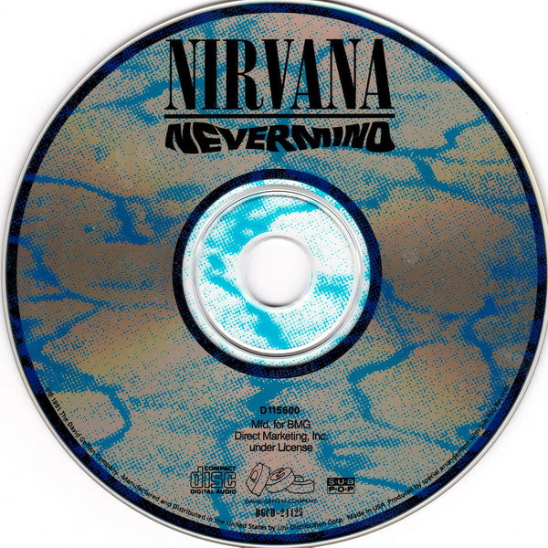 Nirvana : Nevermind (CD, Album, Club, BMG)