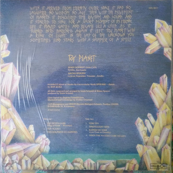 Irmin Schmidt : Toy Planet (LP, Album, RE, Unofficial)