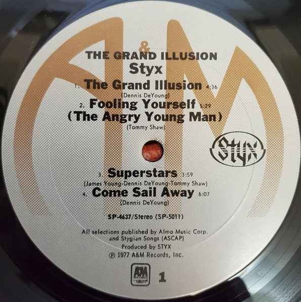 Styx : The Grand Illusion (LP, Album, Ter)