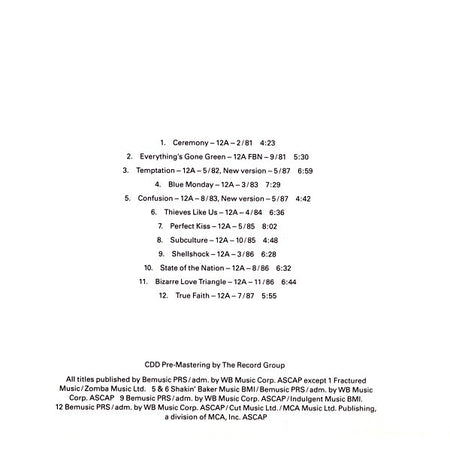 New Order : Substance (2xCD, Comp, Sta)