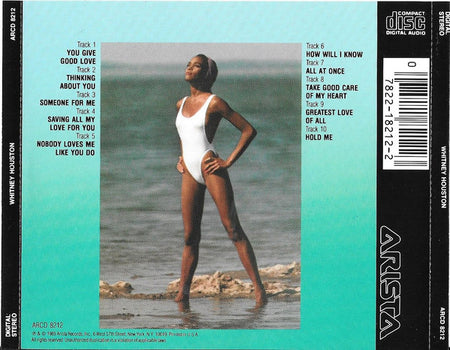 Whitney Houston : Whitney Houston (CD, Album, RE)