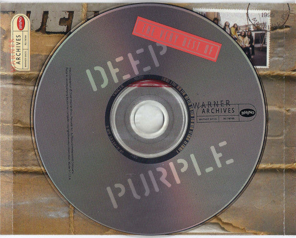 Deep Purple : The Very Best Of Deep Purple (CD, Comp, RE, RM)