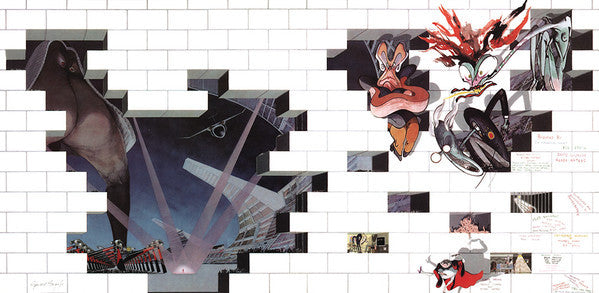 Pink Floyd : The Wall (2xLP, Album, RE, RM, RP, 180)