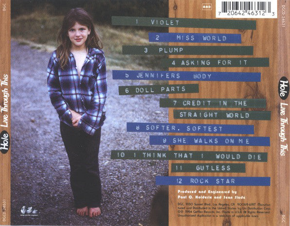 Hole (2) : Live Through This (CD, Album, RP, Tec)
