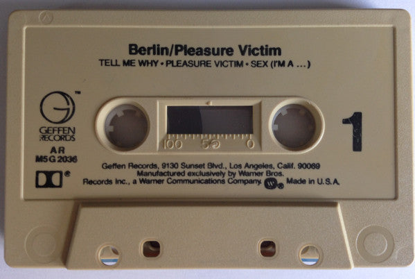 Berlin : Pleasure Victim (Cass, Album, RE, AR)