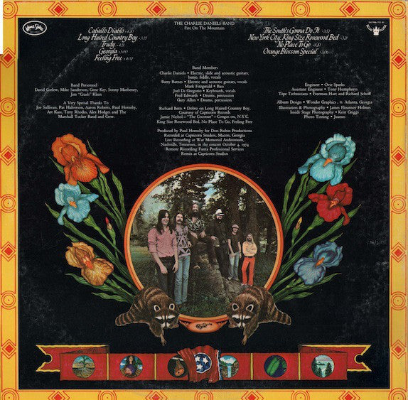 The Charlie Daniels Band : Fire On The Mountain (LP, Album, Son)