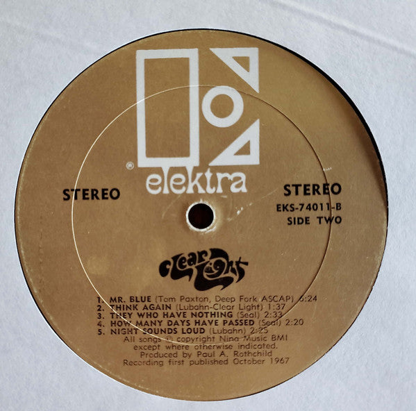 Clear Light (2) : Clear Light (LP, Album, All)