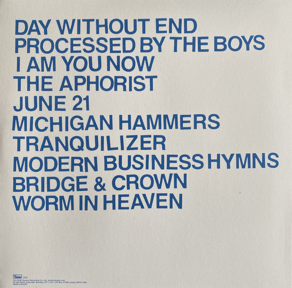 Protomartyr (2) : Ultimate Success Today (LP, Album, Ltd, Blu)