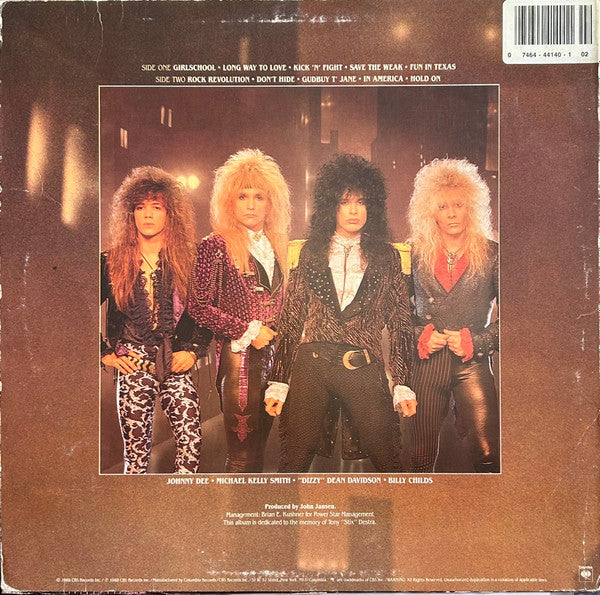 Britny Fox : Britny Fox (LP, Album, RE, Car)