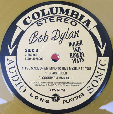 Bob Dylan : Rough And Rowdy Ways (2xLP, Album, Ltd, Gol)