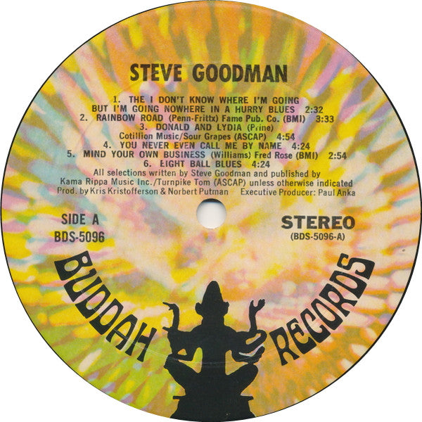 Steve Goodman : Steve Goodman (LP, Album, Mon)