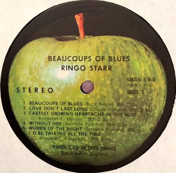 Ringo Starr : Beaucoups Of Blues (LP, Album, Scr)