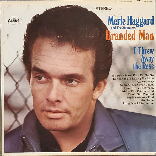Merle Haggard And The Strangers (5) : Branded Man (LP, Album)