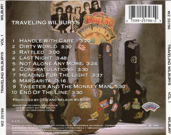Traveling Wilburys : Volume One (CD, Album, Club, Spe)
