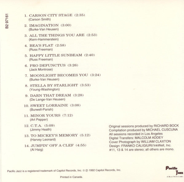 Chet Baker : The Best Of Chet Baker Plays (CD, Comp, Club, RE)