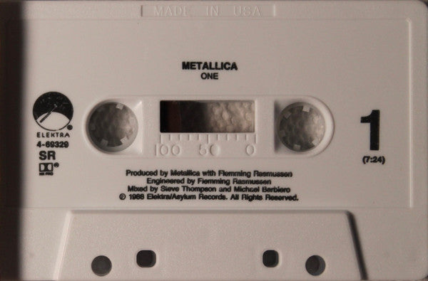 Metallica : One (Cass, Single, Whi)