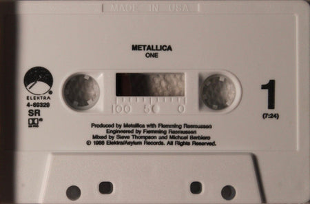 Metallica : One (Cass, Single, Whi)