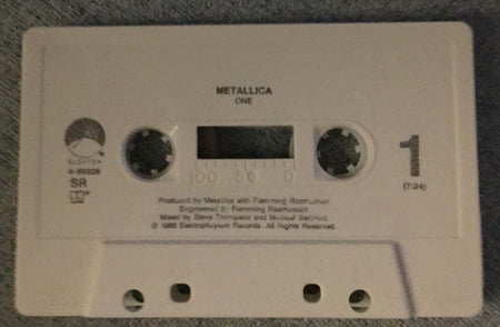 Metallica : One (Cass, Single, Whi)