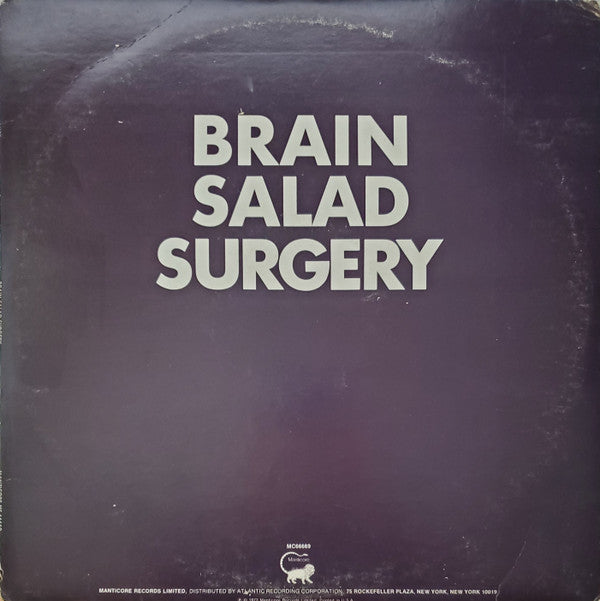 Emerson, Lake & Palmer : Brain Salad Surgery (LP, Album)