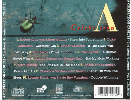 Various : A Celebration Of Blues - The Great Guitarists Vol. 3 (CD, Comp)