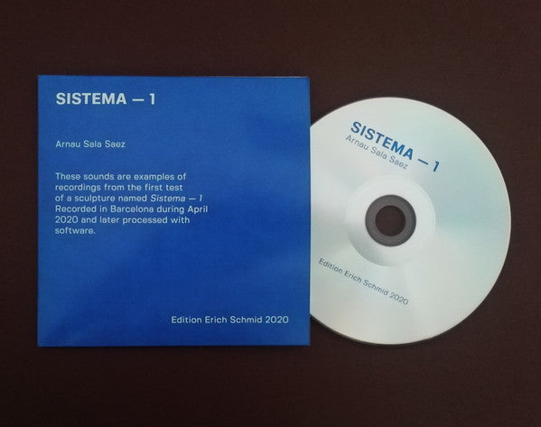 Arnau Sala : Sistema — 1 (CDr, Ltd, 50 )