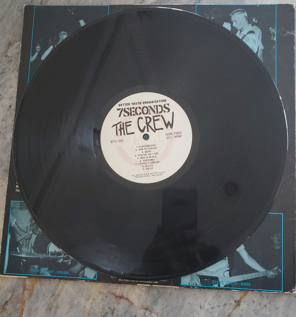 7 Seconds : The Crew (LP, Album, RE)