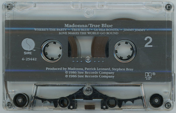 Madonna : True Blue (Cass, Album, Club)
