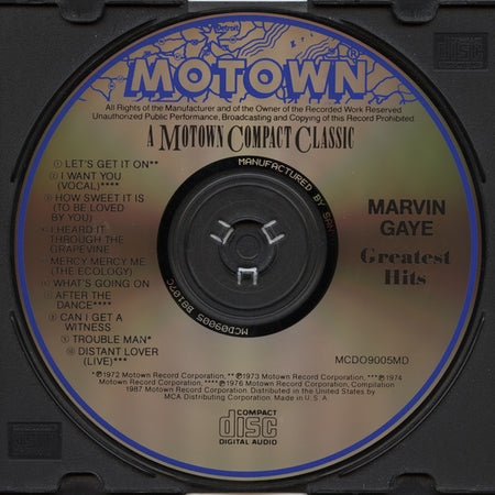 Marvin Gaye : Marvin Gaye's Greatest Hits (CD, Comp)
