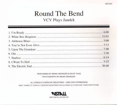 VCV : Round The Bend (VCV Plays Jandek) (CD, Album, Ltd)