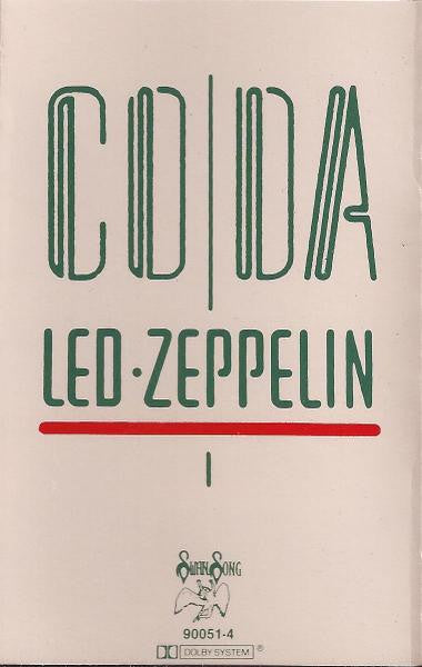 Led Zeppelin : Coda (Cass, Album)