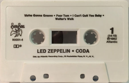 Led Zeppelin : Coda (Cass, Album)