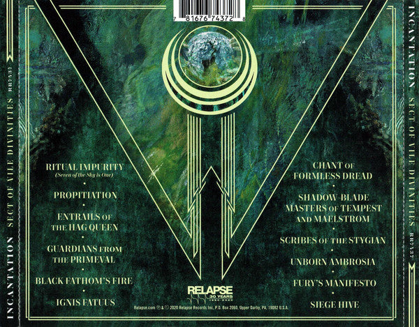 Incantation : Sect Of Vile Divinities (CD, Album)
