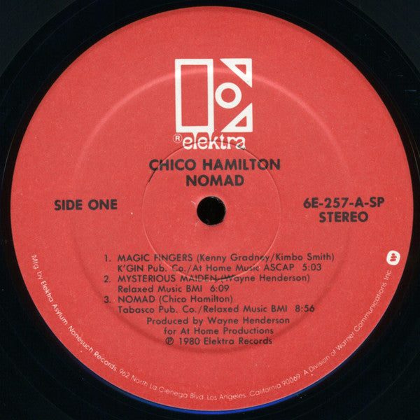 Chico Hamilton : Nomad (LP, Album, SP )