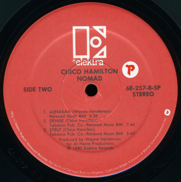 Chico Hamilton : Nomad (LP, Album, SP )