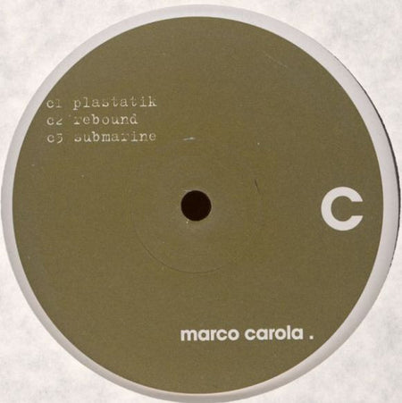 Marco Carola : The 1000 Collection (2x12", Comp, Ltd)