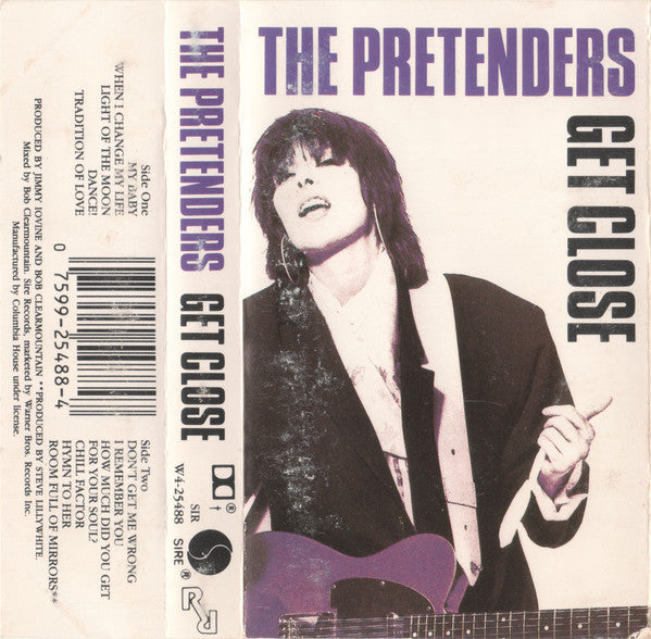 The Pretenders : Get Close (Cass, Album, Club)