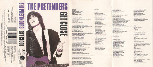 The Pretenders : Get Close (Cass, Album, Club)