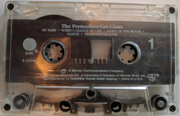 The Pretenders : Get Close (Cass, Album, Club)