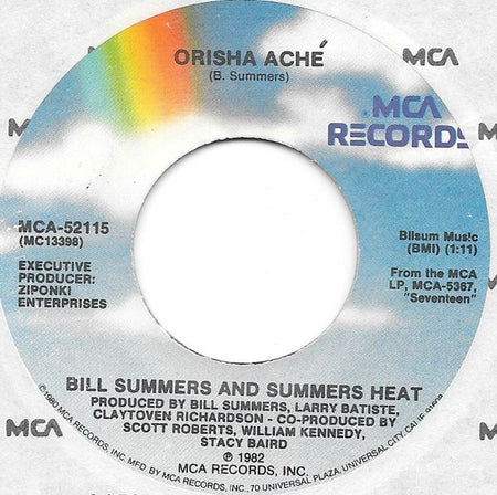Bill Summers & Summers Heat : Seventeen (7", Pin)