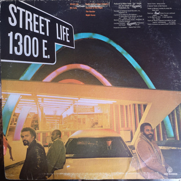 The Crusaders : Street Life  (LP, Album, Ter)