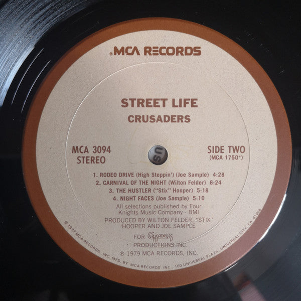 The Crusaders : Street Life  (LP, Album, Ter)