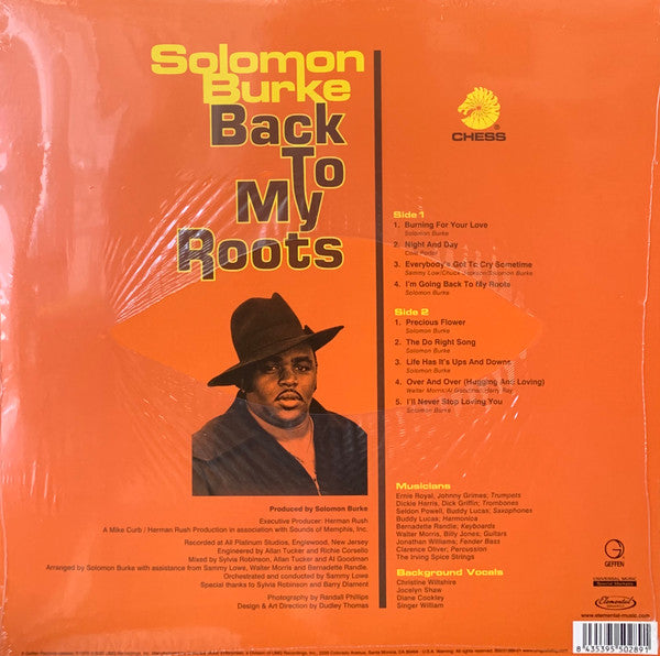 Solomon Burke : Back To My Roots (LP, Album, RSD, RE, 180)