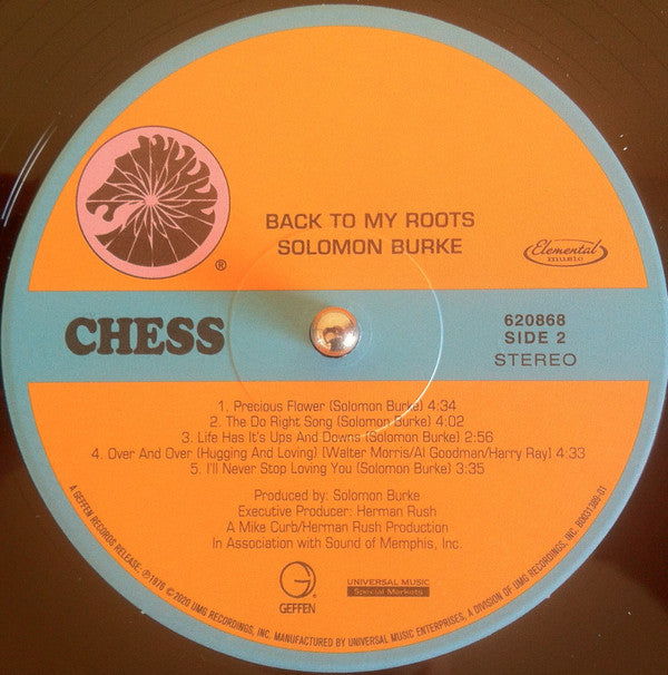 Solomon Burke : Back To My Roots (LP, Album, RSD, RE, 180)