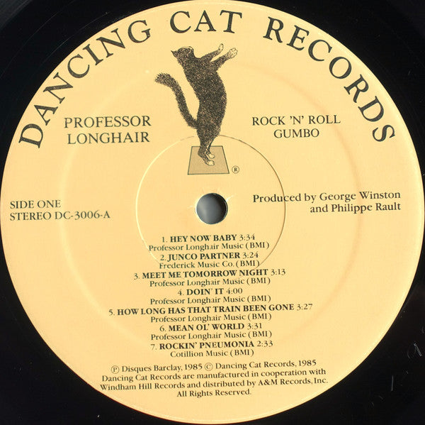 Professor Longhair : Rock 'N' Roll Gumbo (LP, Album, RE)
