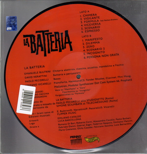 La Batteria : La Batteria (LP, Ltd, Pic, RE)