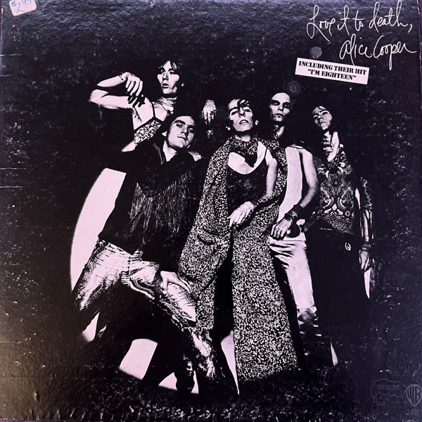 Alice Cooper : Love It To Death (LP, Album, RE, Ter)